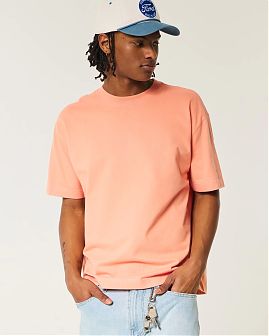 Плотная футболка Hollister
