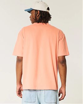 Плотная футболка Hollister