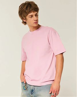 Плотная футболка Hollister