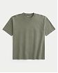 Мужская футболка Hollister из плотного хлопка heavyweight. Оригинальная модель 08164, бесплатная доставка и примерка по России