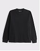Мужской лонгслив Abercrombie & Fitch из плотного хлопка с круглым вырезом. Оригинальная модель 08196, бесплатная доставка и примерка по России.