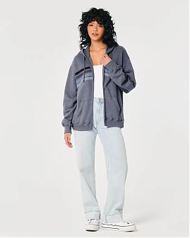 Женская толстовка Hollister Oversized 
