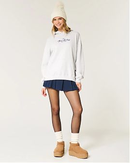 Женская толстовка Hollister Oversized