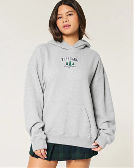 Женская толстовка Hollister Oversized