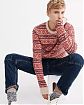 Moscow USA предлагает Вам купить мужской красный свитер 80% шерсти Abercrombie Fitch. Модель 02858. Доставка по России, Москве и области, самовывоз.