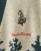 Мужской кардиган Abercrombie & Fitch с графикой Budweiser в бежево-зелёной гамме. Оригинальная модель 07753, бесплатная доставка и примерка по России.