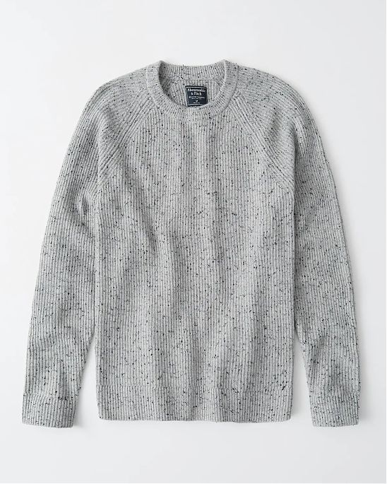 Moscow USA предлагает Вам купить мужской шерстяной серый свитер (25% шерсти) Abercrombie Fitch. Модель 04833. Доставка по России, Москве и области, самовывоз.