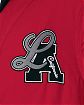 Moscow USA предлагает вам купить бейсбольную рубашку Hollister красного цвета с черными рукавами и лого. Модель 06897. Доставка по России, Москве и области, самовывоз