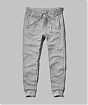 Moscow USA предлагает Вам купить спортивные штаны Abercrombie & Fitch Joggers светло серого цвета. Модель 01050. Доставка по России, Москве и области, самовывоз.