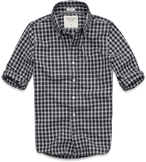 Посмотрите качество мужских рубашек Abercrombie и Hollister